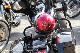 La Motobenedizione in piazza san Lorenzo
