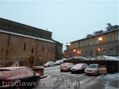 La neve a Viterbo