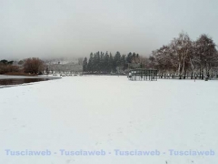 La neve al lago di Vico - Federico Altigieri