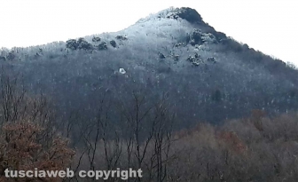Viterbo - Neve sulla Palanzana