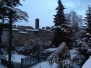 La neve sulla Città dei papi