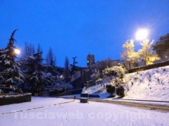 La neve sulla Città dei papi - Massimiliano Capo