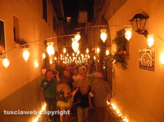 Vallerano - La notte delle candele 2014