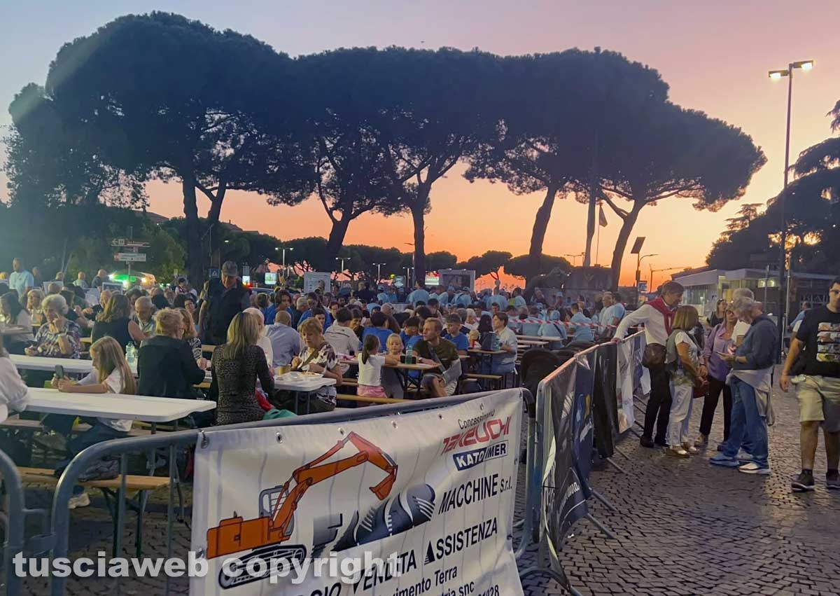 Viterbo - La notte rosa 2026 - A cena insieme… in piazza