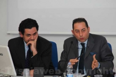 L\'incontro con Corrado Maria Daclon e Gianni Pittella