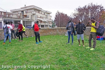 La partita di calcio al quartiere Pilastro