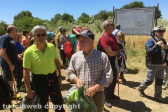 La passeggiata a Castel d’Asso sulle vie del tabacco