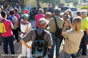 La passeggiata a Castel d’Asso sulle vie del tabacco