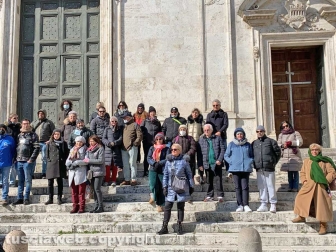 La passeggiata in ricordo di Pier Paolo Pasolini