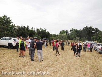 Viterbo - La passeggiata organizzata dalla Provincia per valorizzare il parco dell'Arcionello