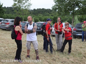 Viterbo - La passeggiata organizzata dalla Provincia per valorizzare il parco dell'Arcionello
