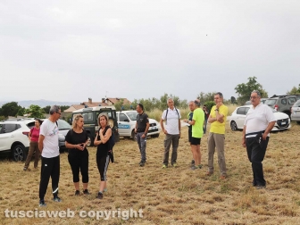 Viterbo - La passeggiata organizzata dalla Provincia per valorizzare il parco dell'Arcionello