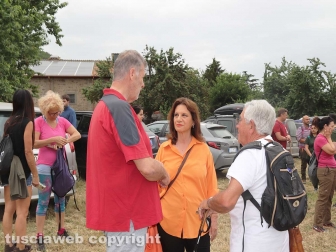 Viterbo - La passeggiata organizzata dalla Provincia per valorizzare il parco dell'Arcionello