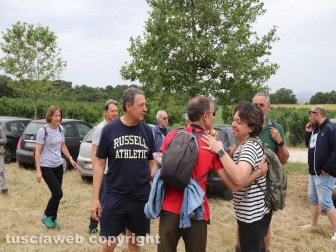 Viterbo - La passeggiata organizzata dalla Provincia per valorizzare il parco dell'Arcionello