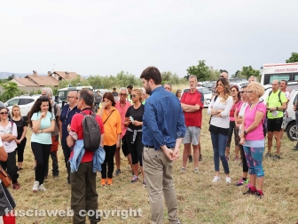Viterbo - La passeggiata organizzata dalla Provincia per valorizzare il parco dell'Arcionello
