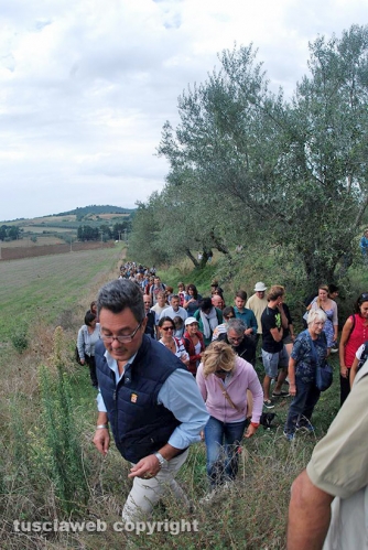 La passeggiata a Bisenzio