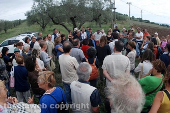 La passeggiata a Bisenzio