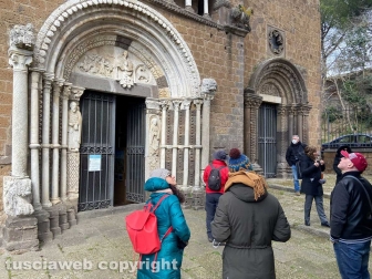 La passeggiata sul set di Uccellacci e uccellini