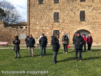 La passeggiata sul set di Uccellacci e uccellini