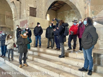 La passeggiata sul set di Uccellacci e uccellini