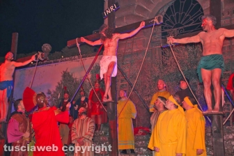 La passione di Cristo per le vie di Bagnaia