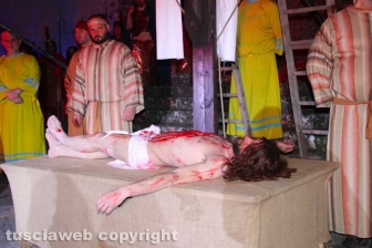 La passione di Cristo per le vie di Bagnaia