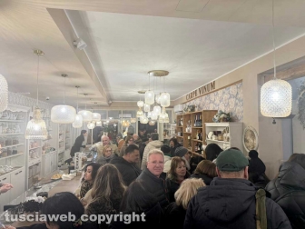 Viterbo - La pasticceria dei nonni di Casantini - L'inaugurazione