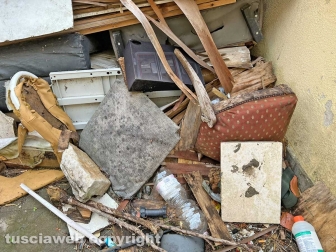 La pattumiera di palazzo di Vico