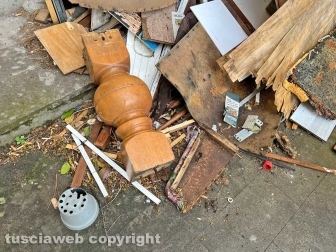 La pattumiera di palazzo di Vico