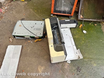 La pattumiera di palazzo di Vico