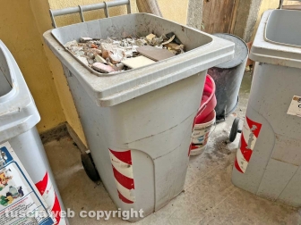 La pattumiera di palazzo di Vico