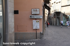 Viterbo - La pedana del ristorante andata a fuoco