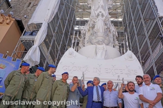La pesata della Macchina di Santa Rosa