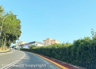 La pista ciclabile in via San Paolo
