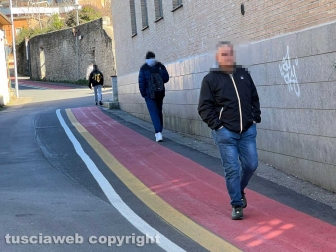 La pista ciclabile