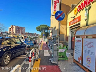 La pista ciclabile