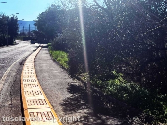 La pista ciclabile