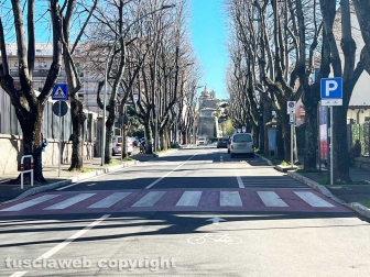 La pista ciclabile
