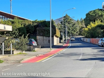 La pista ciclabile
