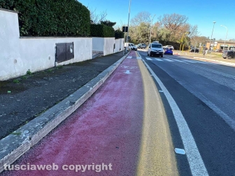 La pista ciclabile