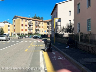 La pista ciclabile