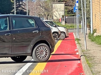La pista ciclabile