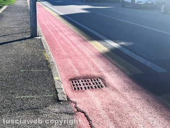 La pista ciclabile