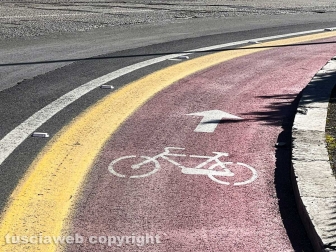 La pista ciclabile