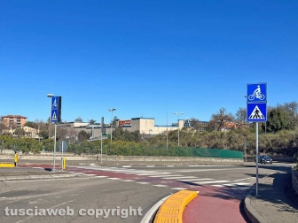 La pista ciclabile