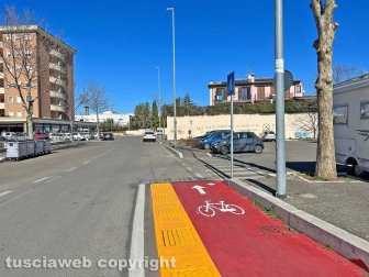 La pista ciclabile
