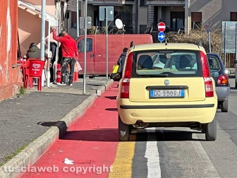 La pista ciclabile