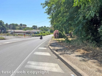 Viterbo - La pista rossa ripulita