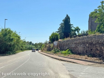 Viterbo - La pista rossa ripulita