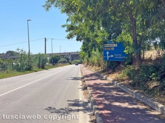 Viterbo - La pista rossa ripulita